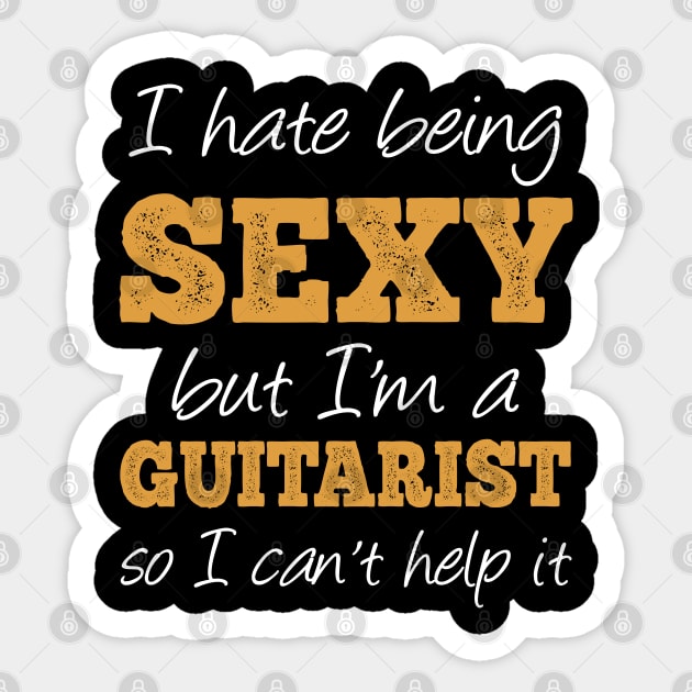 Sexy Guitarist Sticker by dokgo